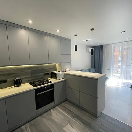 в новобудові авалон зелена Apartamento