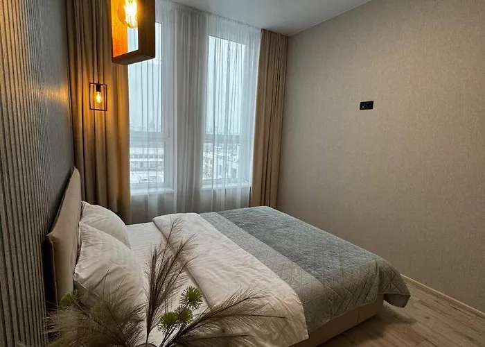 в новобудові авалон зелена Appartement Lviv